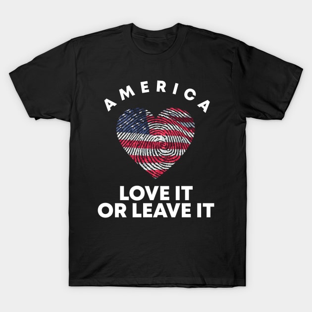 America T-Shirt by MaikaeferDesign